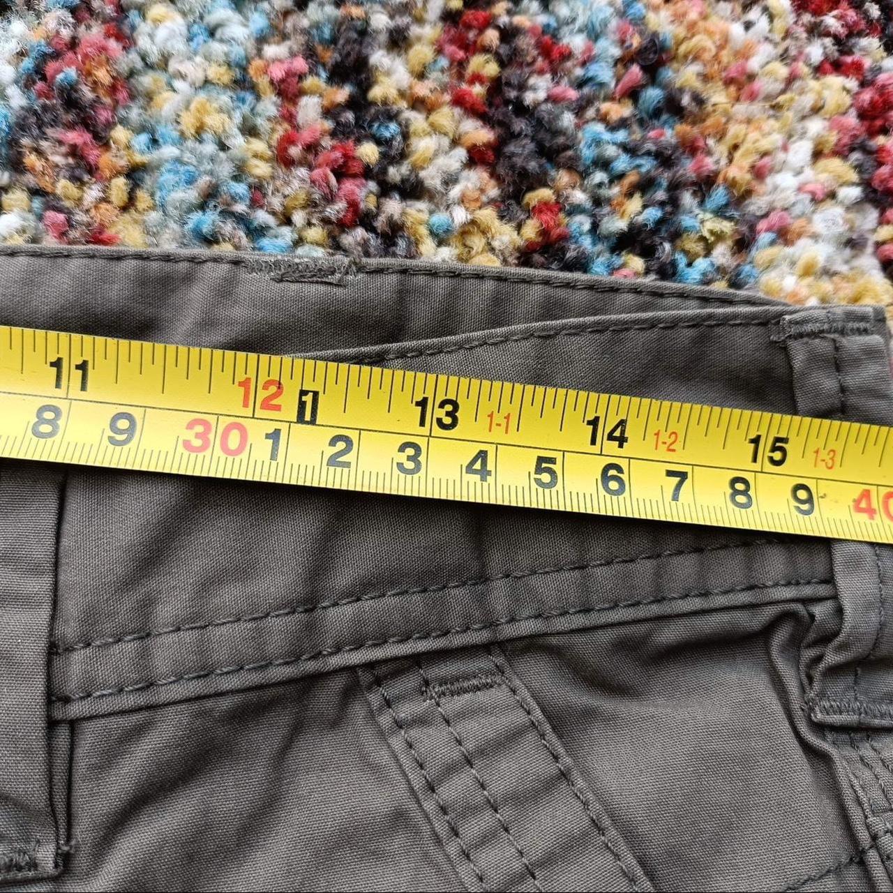 mens cargo shorts khaki size 30w... Depop