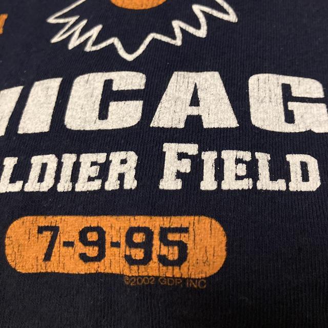 Navy Grateful Dead Chicago soldier field - Depop