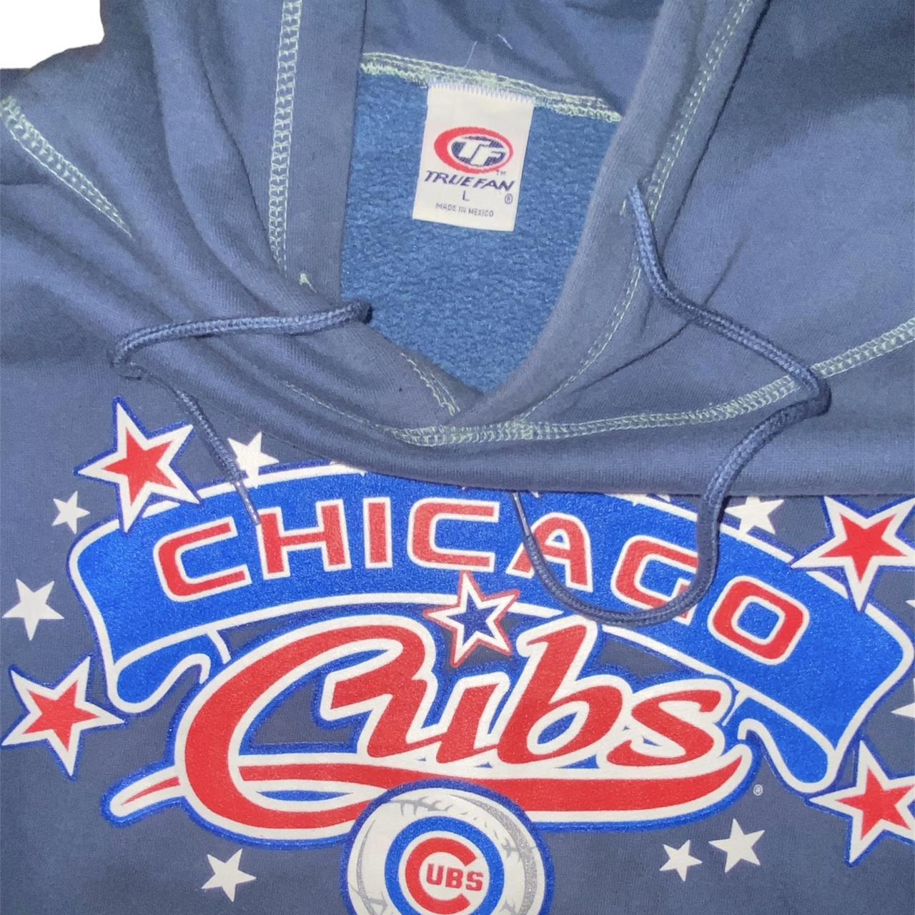 Chicago Cubs Hoodie Sweatshirt Kangaroo - Depop