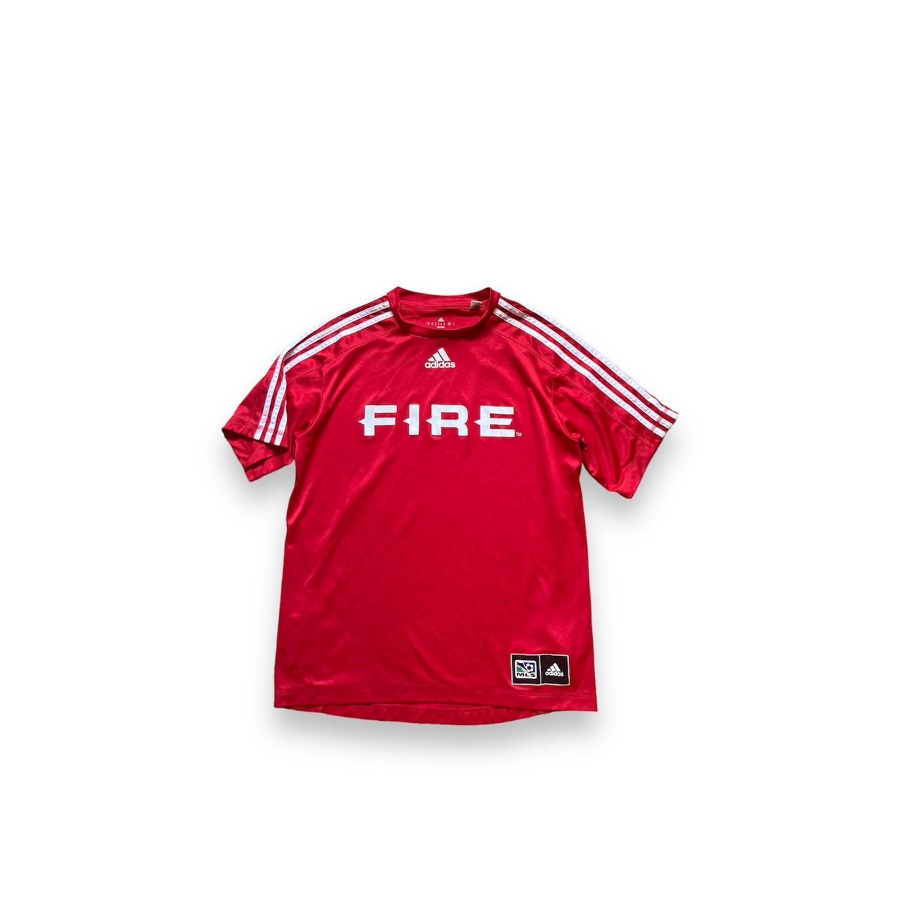 adidas, Shirts & Tops, Chicago Fire Vintage Soccer Jersey