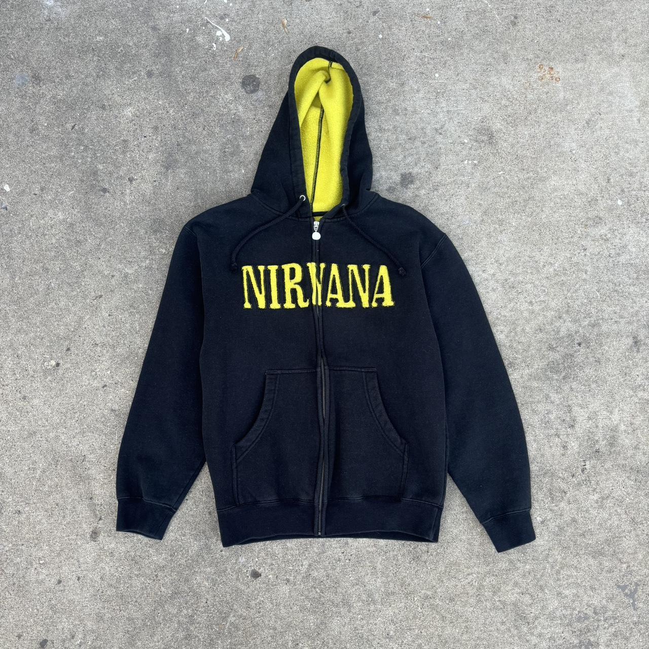 Nirvana zip hoodie best sale