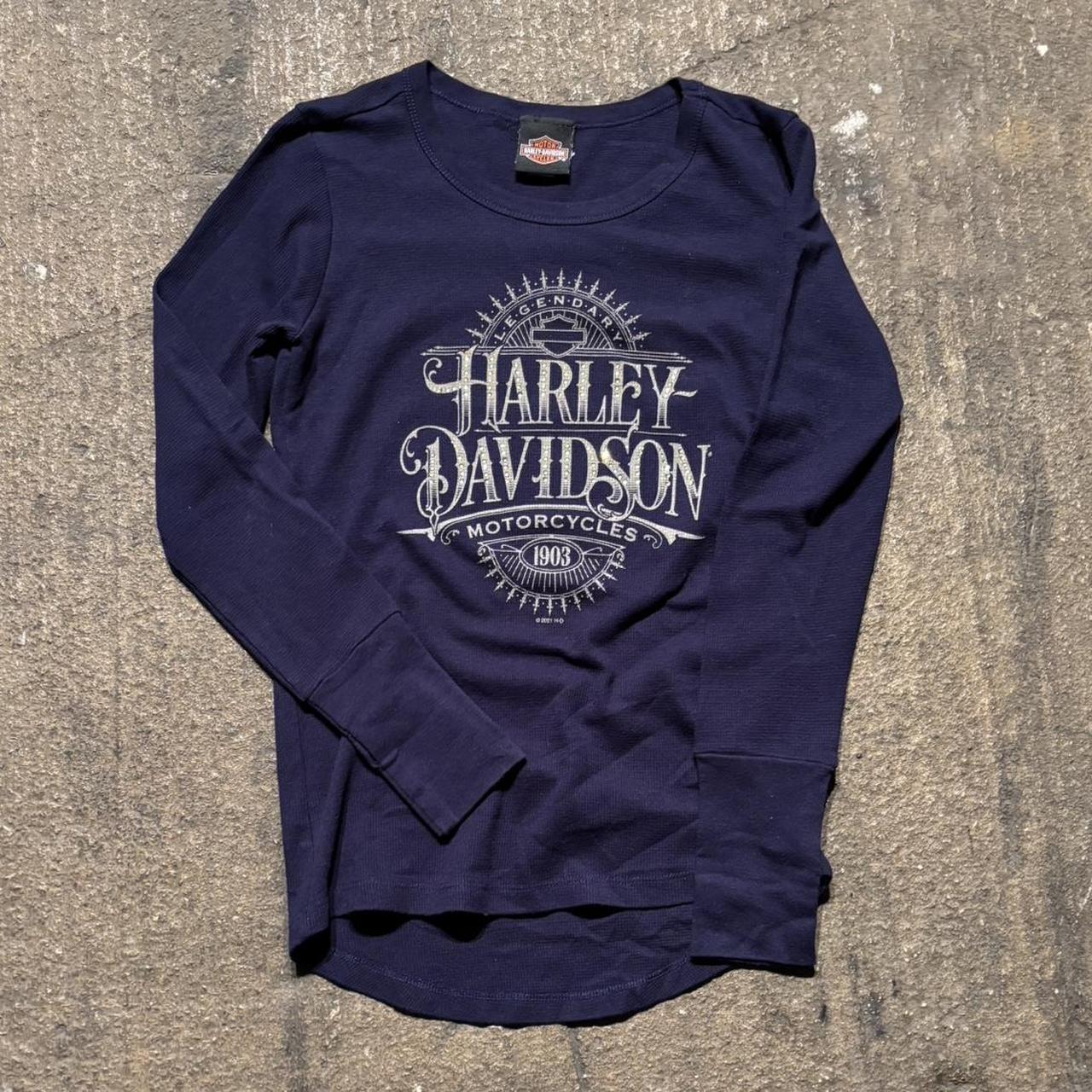 Vintage 90s Harley Davidson Eagle Travis Scott Tee | Depop