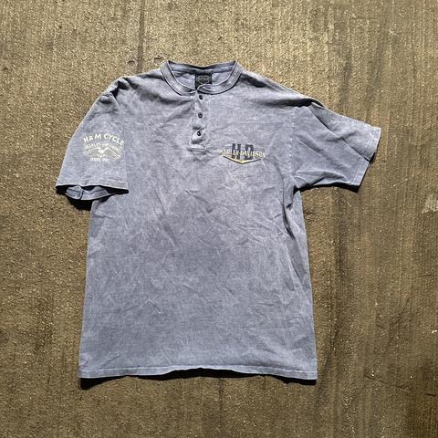 Vintage 90s Harley Davidson Eagle Travis Scott Tee | Depop
