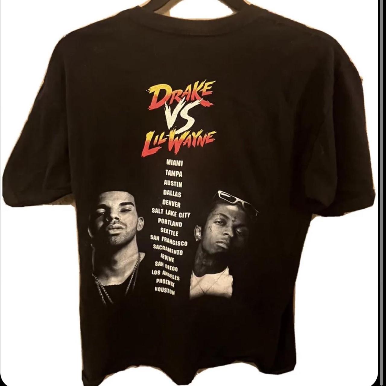 Drake vs Lil Wayne Concert Merch 2014. #drake... - Depop