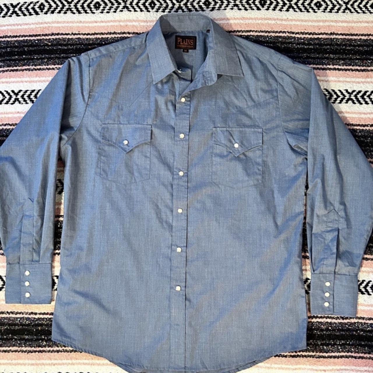 Plains Western Wear Pearlsnap - Depop