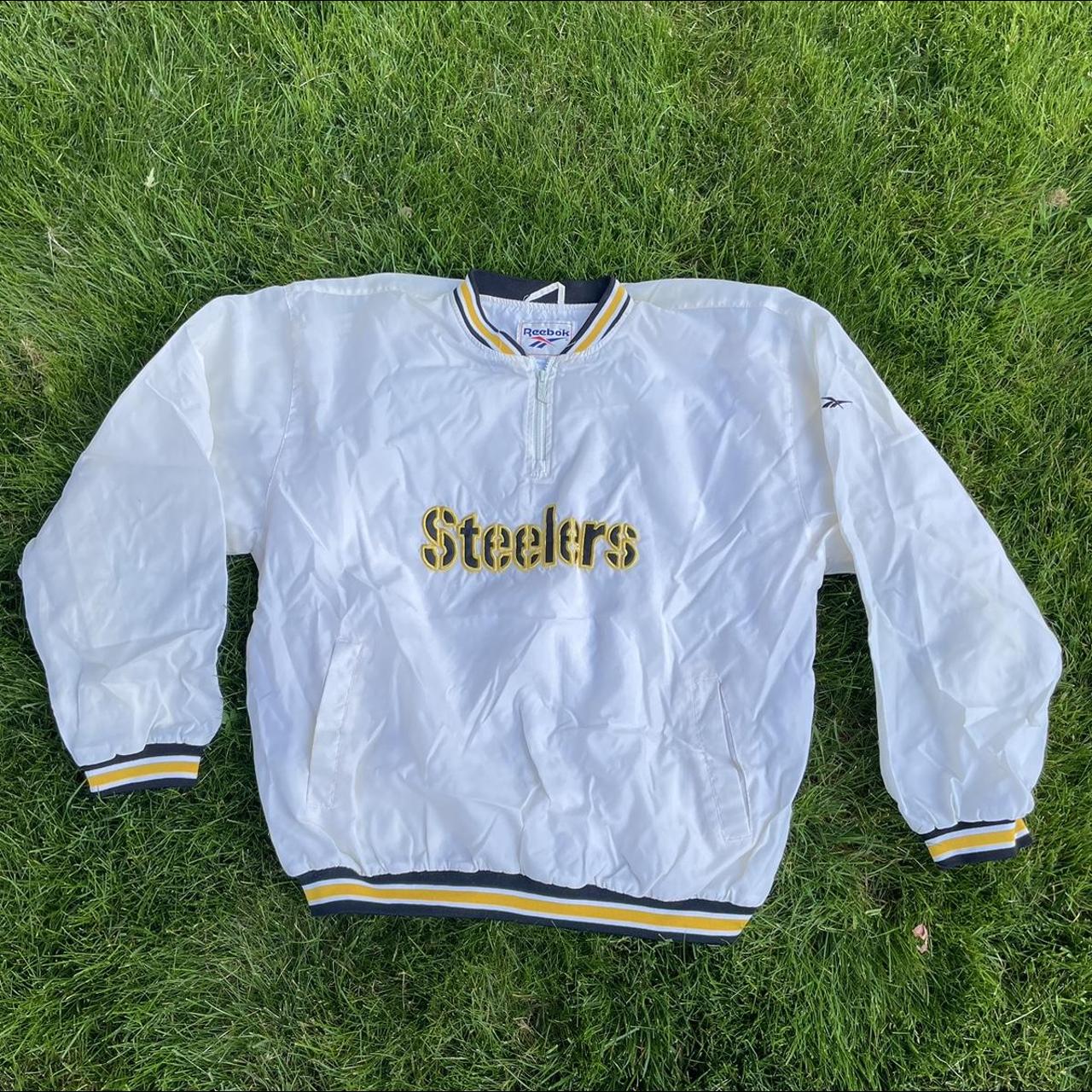 Vintage Reebok NFL Pittsburgh Steelers Jacket NFL - Depop