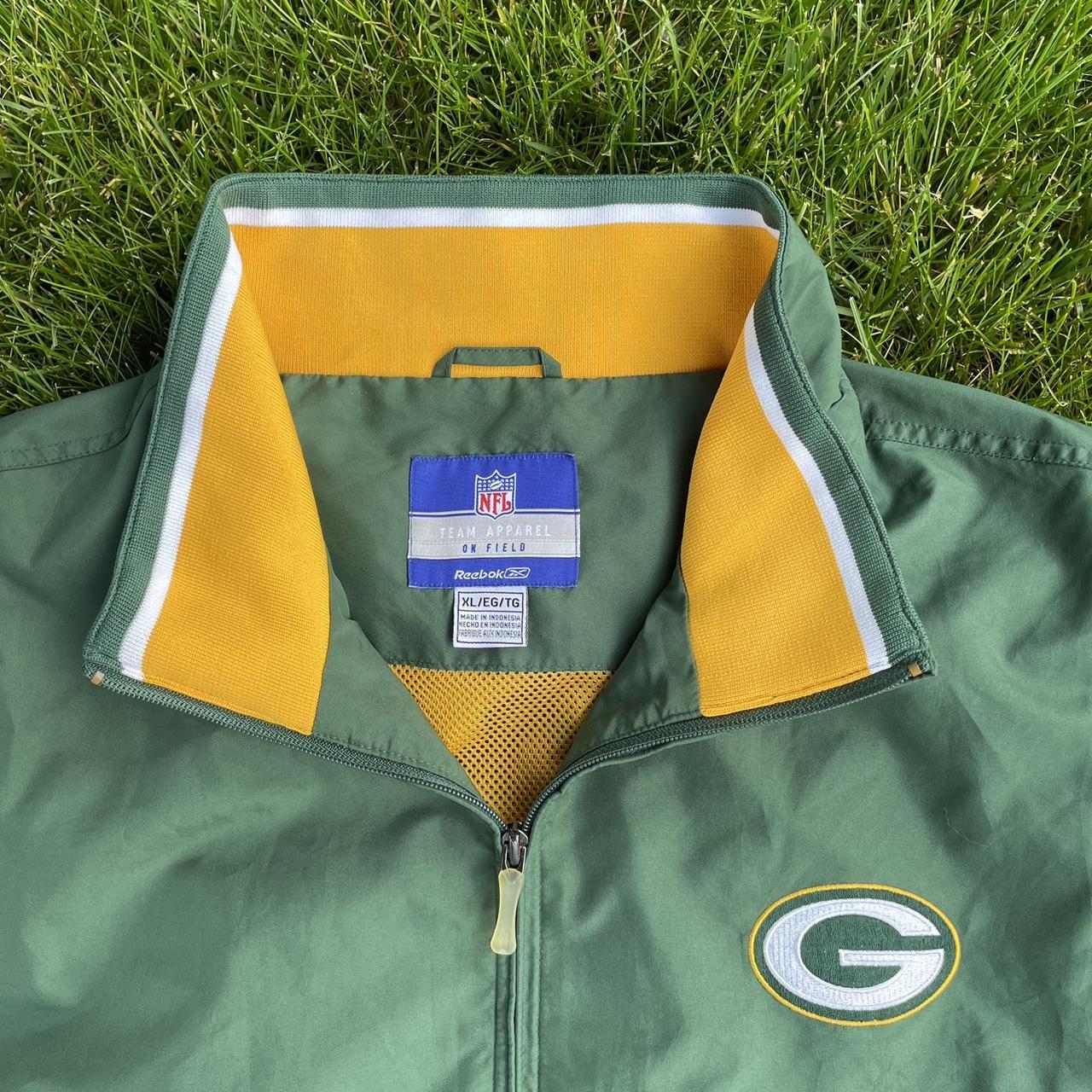 Green Bay Packers NFL Team Apparel Men Quilted - Depop