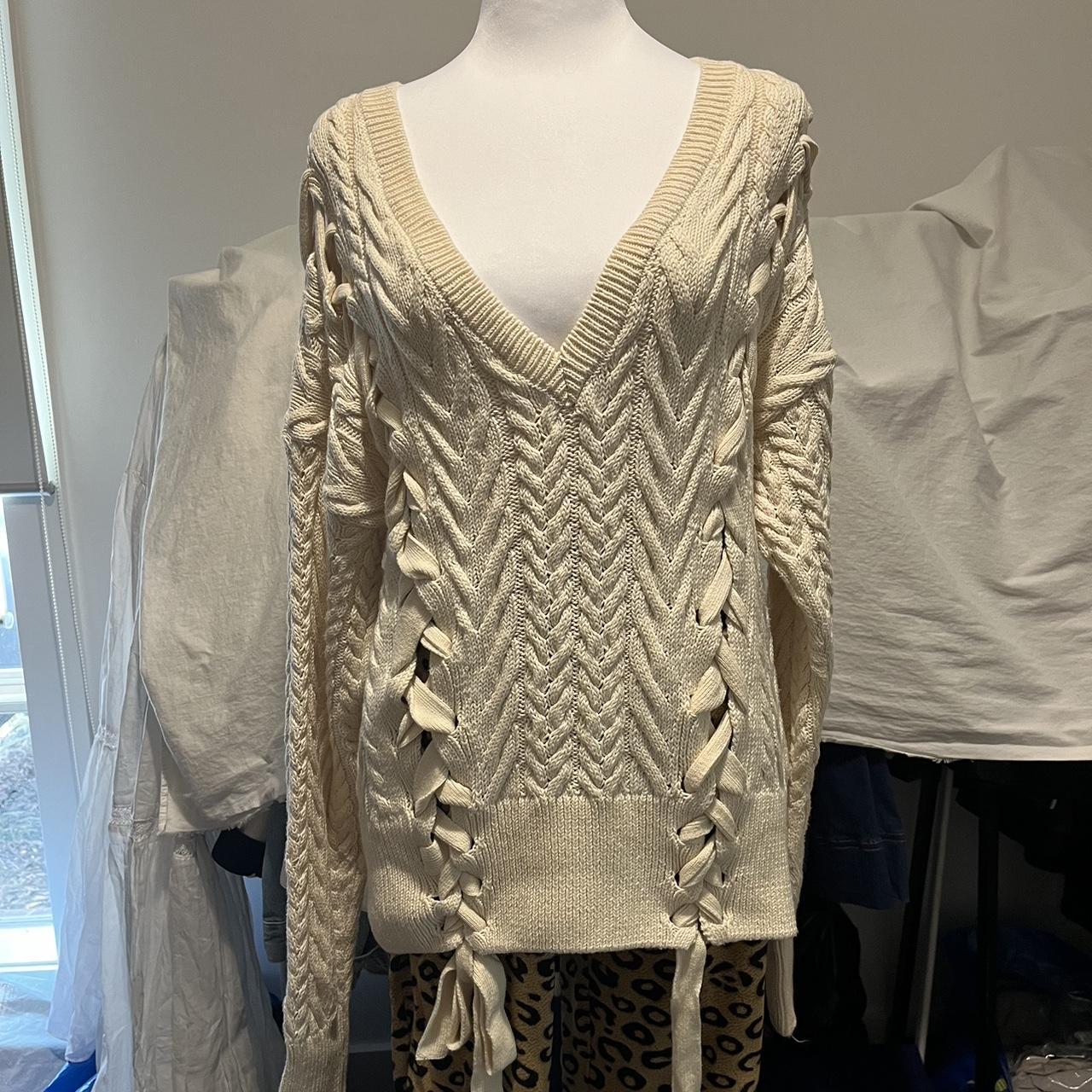 Zara knit jumper Depop