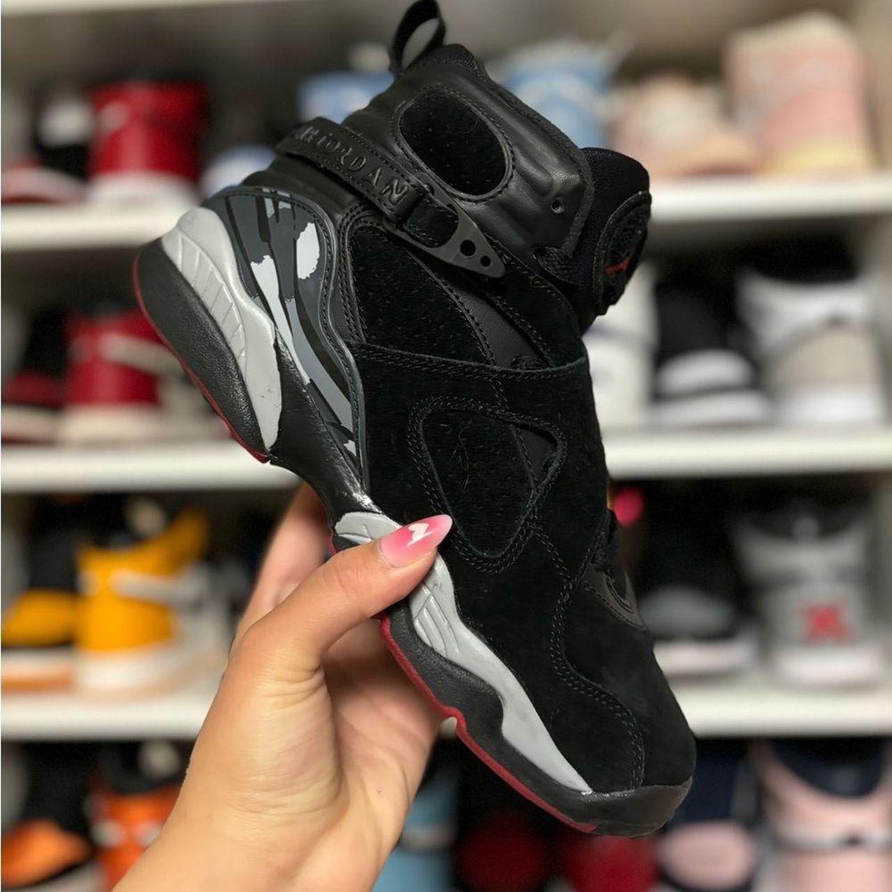 Jordan retro 8 black and red online