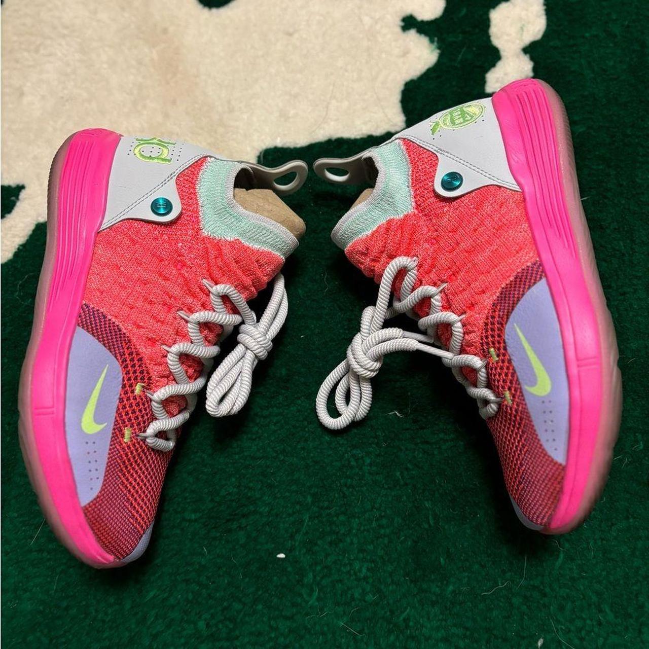 Nike KD 11 GS EYBL Peach Jam AH3465-600 Size Depop