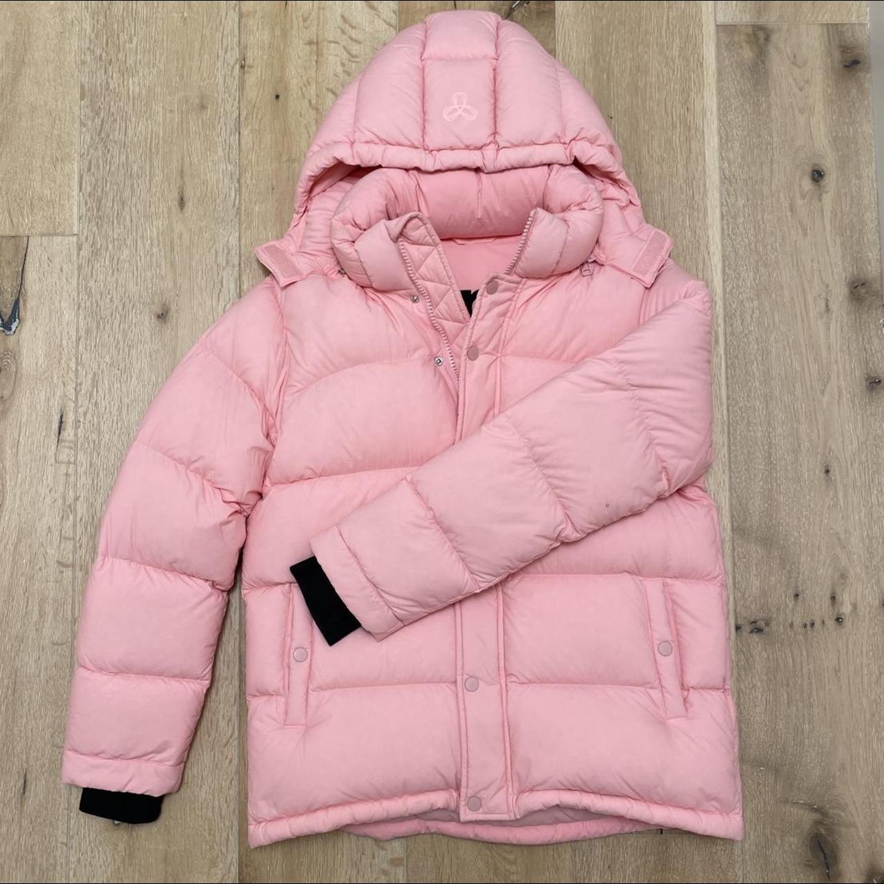 Aritzia Women's Pink Jacket | Depop