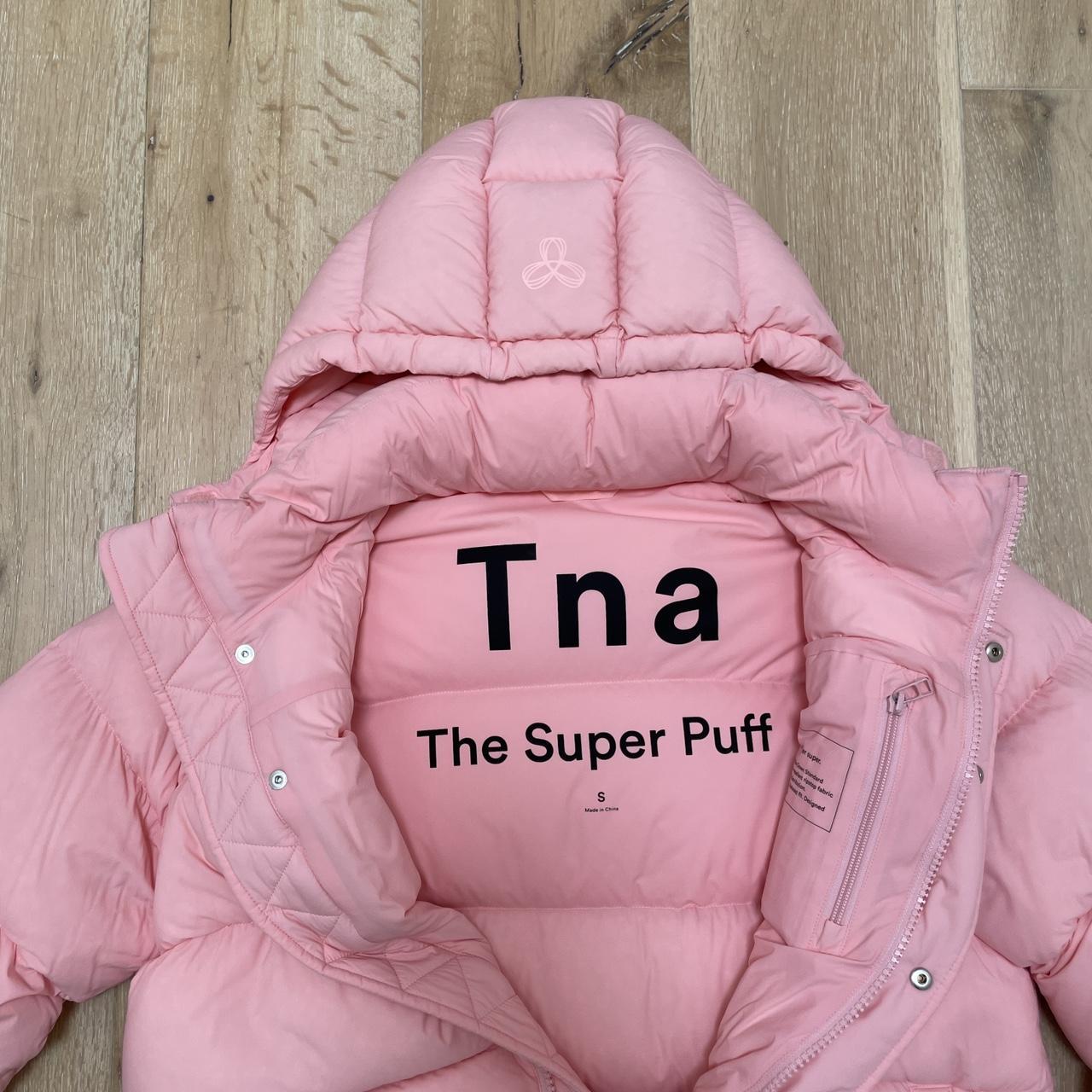 Aritzia Women's Pink Jacket Depop