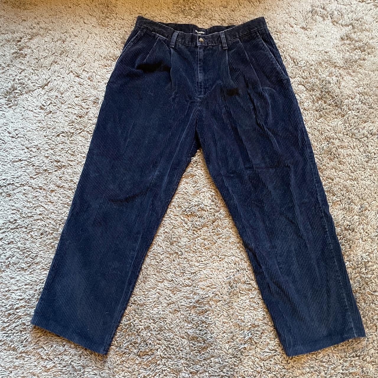 Dockers Men's Blue Trousers | Depop