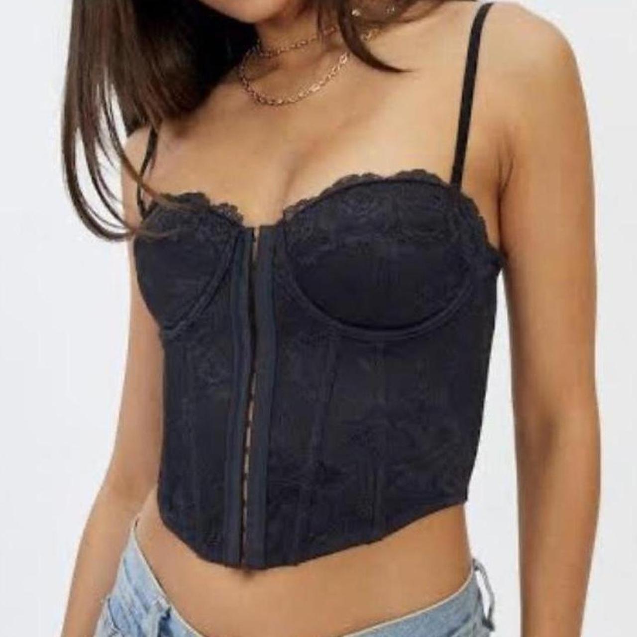 Glassons lace corset bustier. Been worn a few times.... Depop