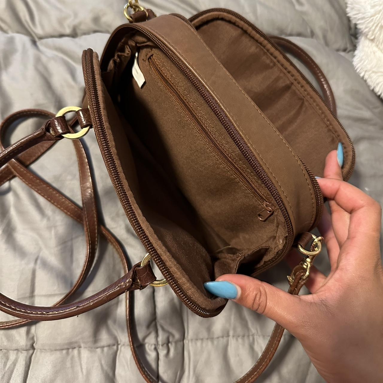 Rosetti Purse With Bottom Hidden Compartment with Change Purse Brown Really  Cute | eBay