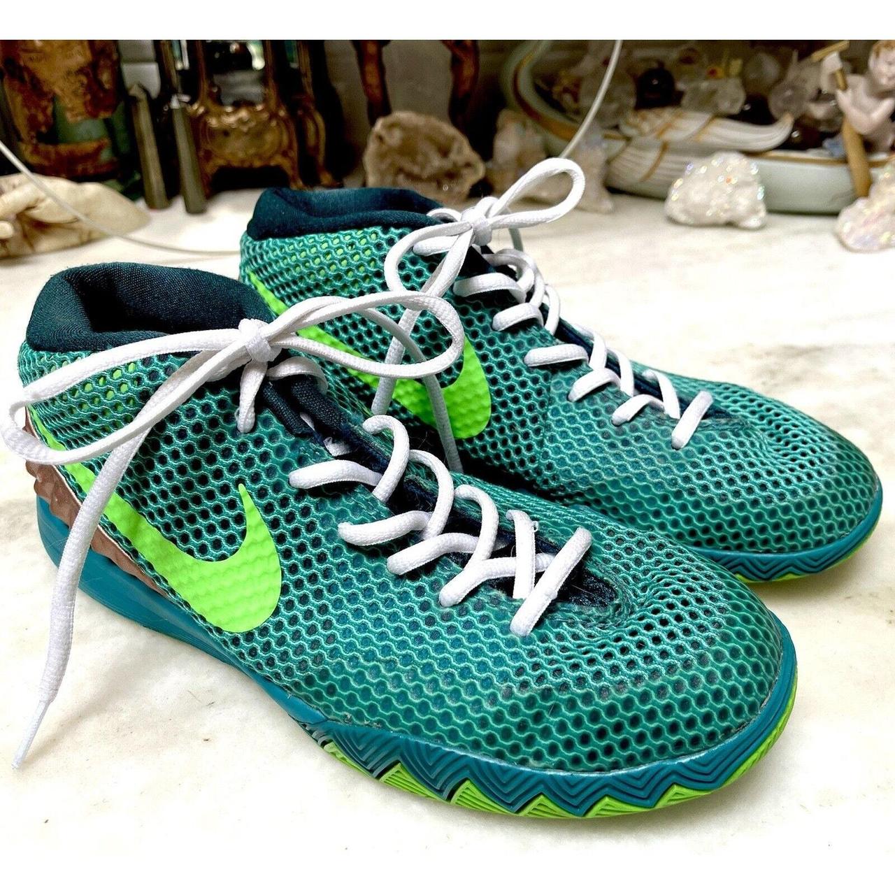 HOT Green Kyrie Irving Shoes 1s Kyrie Irving Shoes Blue And