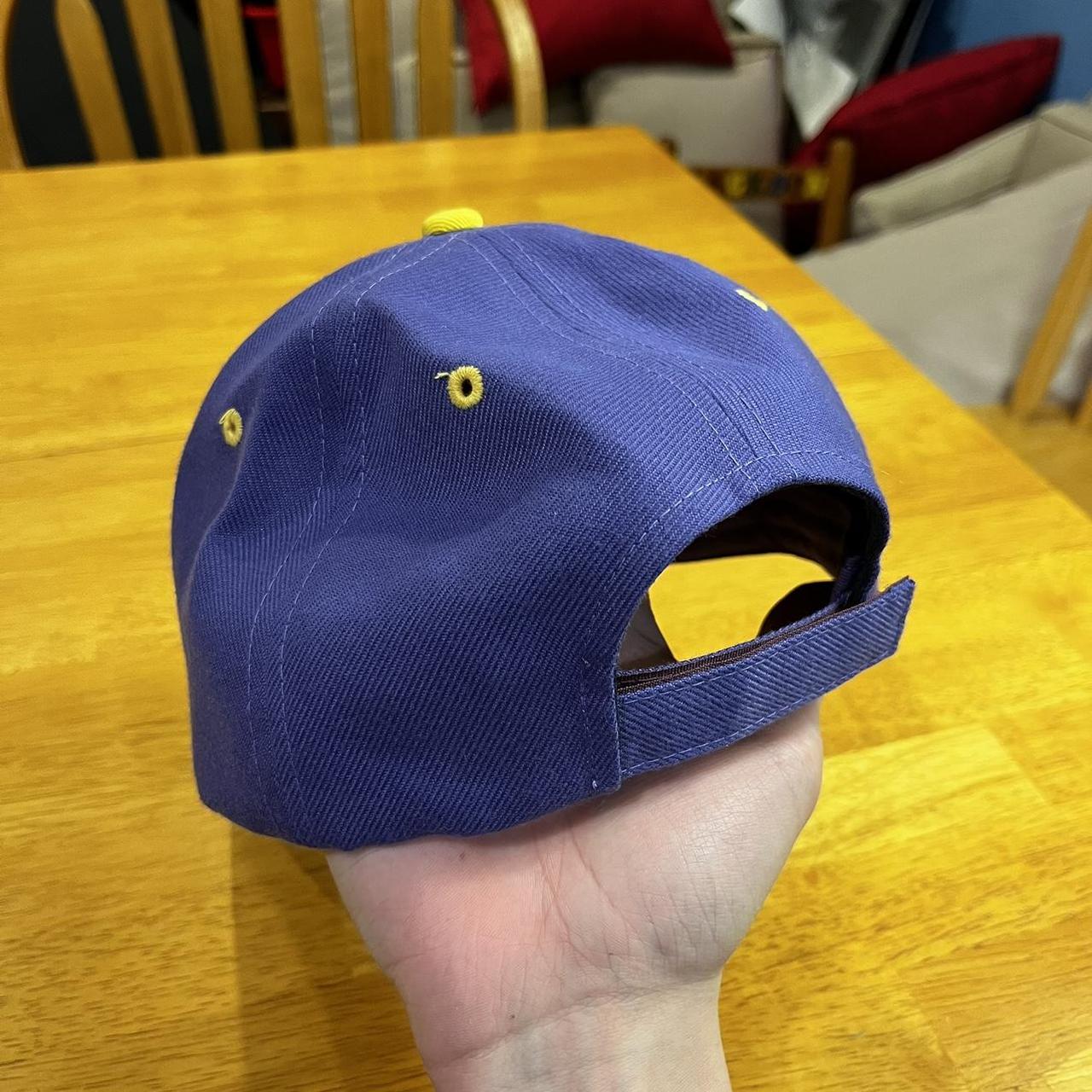 Men's Purple and Yellow Hat | Depop