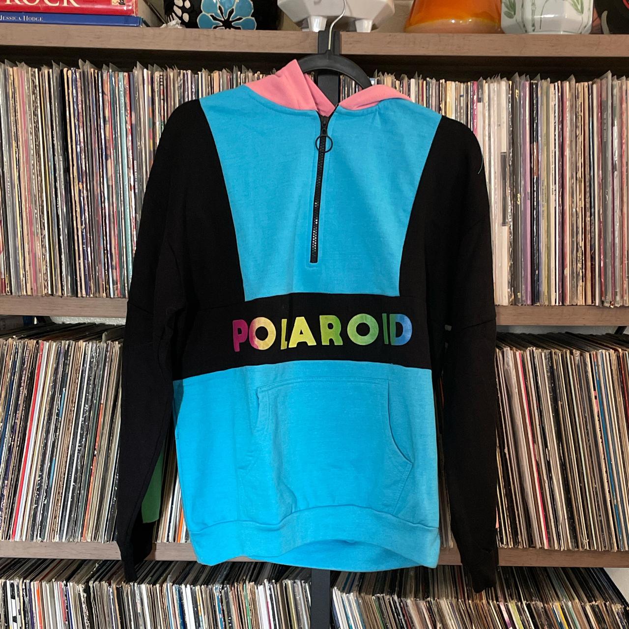 Polaroid Hoodie. Soft cozy and warm. Worn once