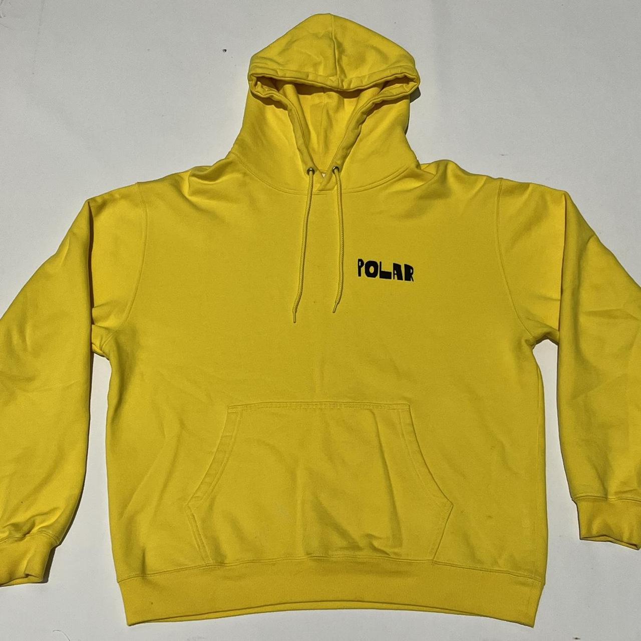 Polar yellow hoodie best sale