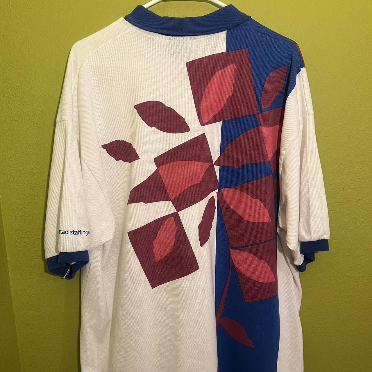Vintage XXL Atlanta Olympics Polo Shirt (1996)... - Depop