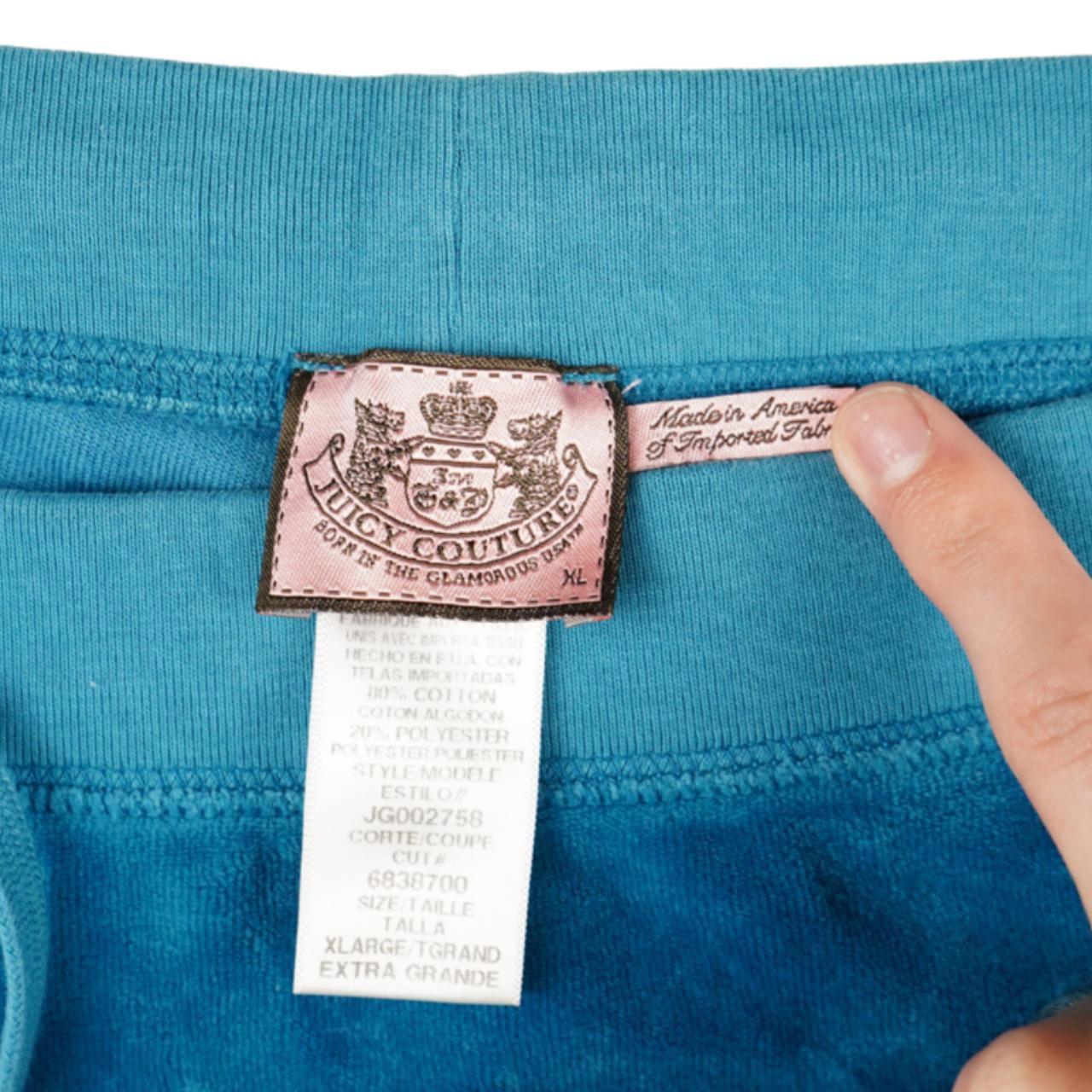 juicy couture track pants blue vintage y2k xlarge - Depop