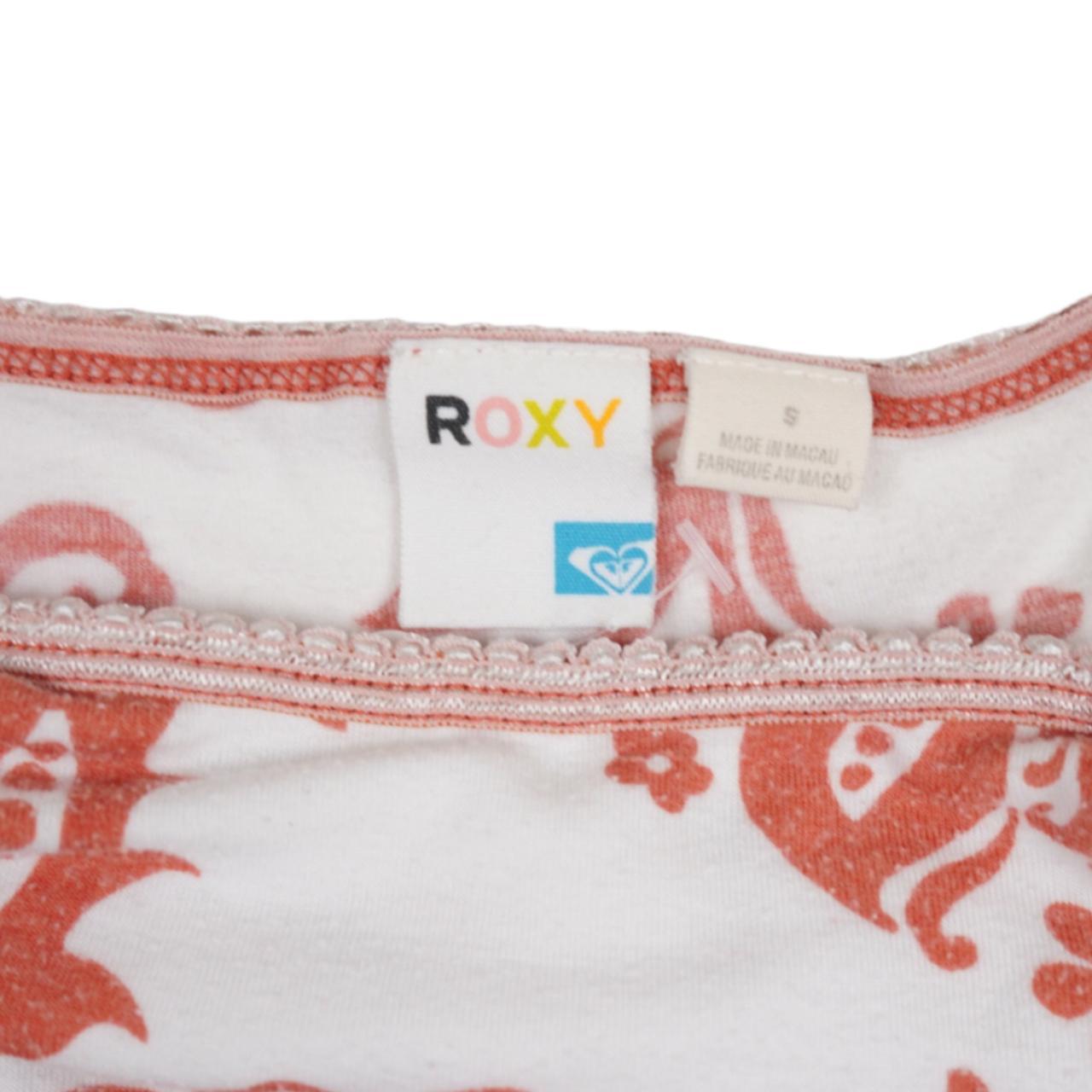 Roxy Women's White and Orange Vest (4)