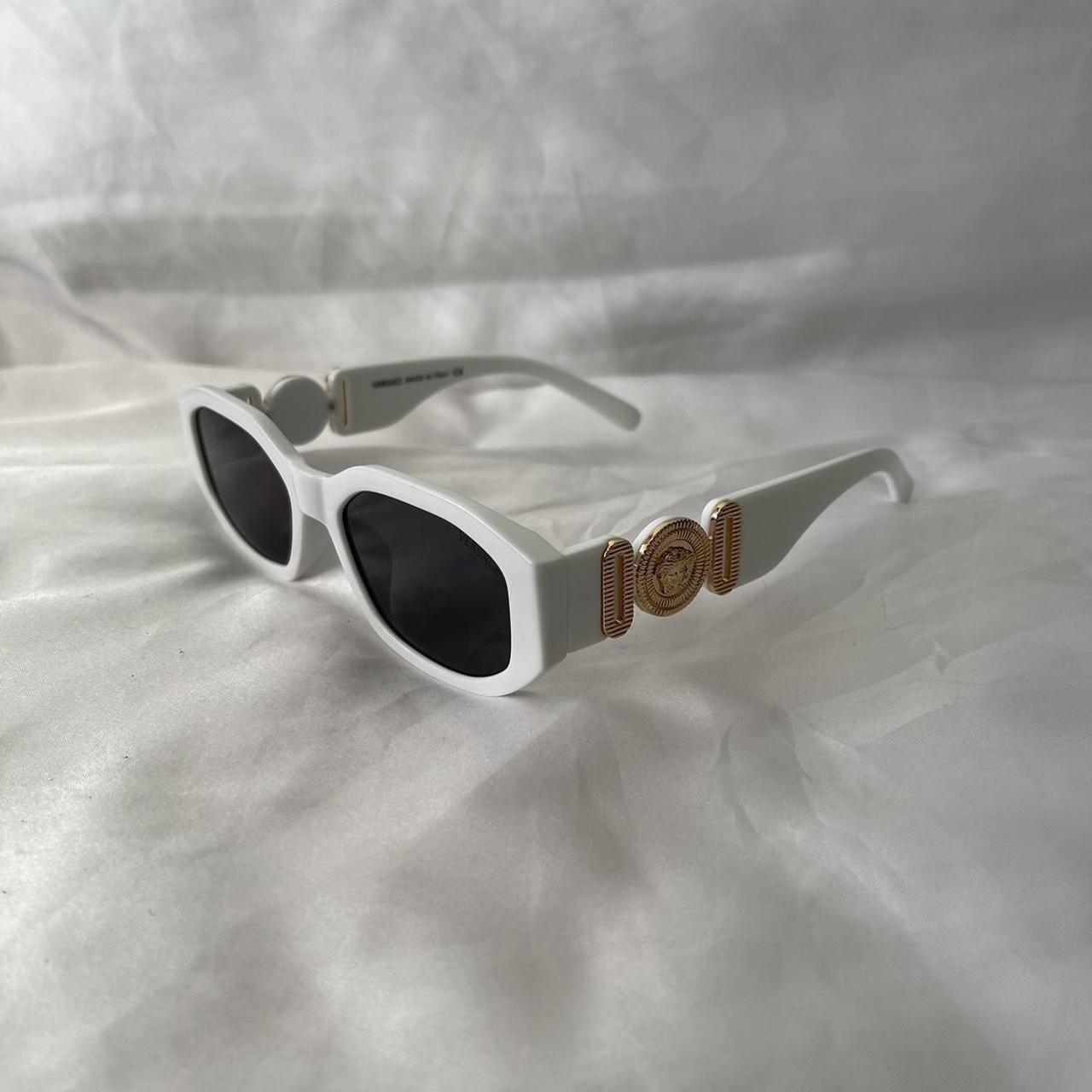 white versace sunglasses