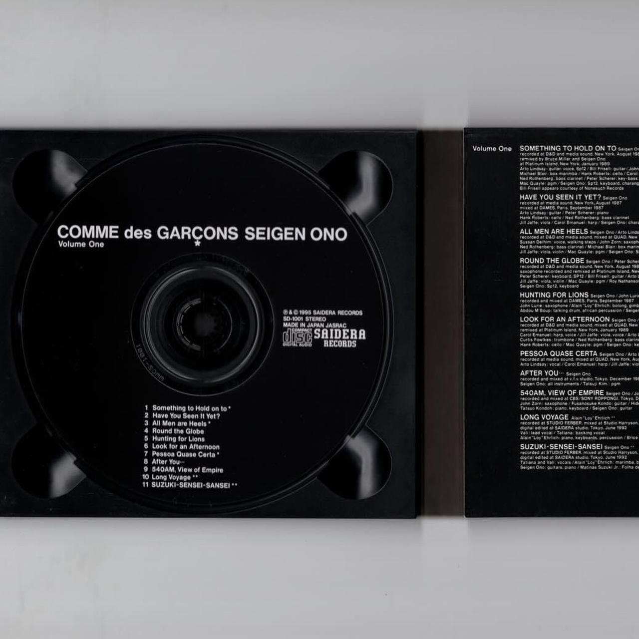 邦楽 Seigen Ono COMME des GARCONS Vol.1 Vol.2 Seigen Ono – Comme Des Garçons – 2 x CD (Compilation