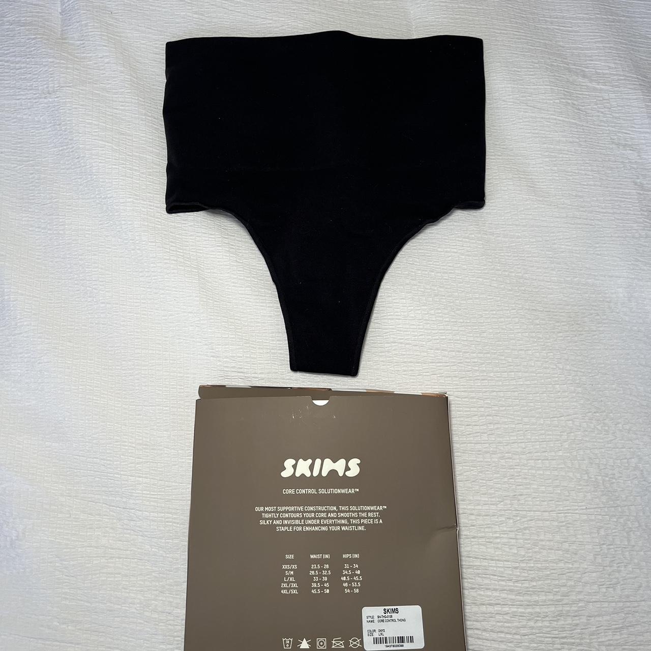 Skims Core Control Thong NEVER WORN never tried... Depop