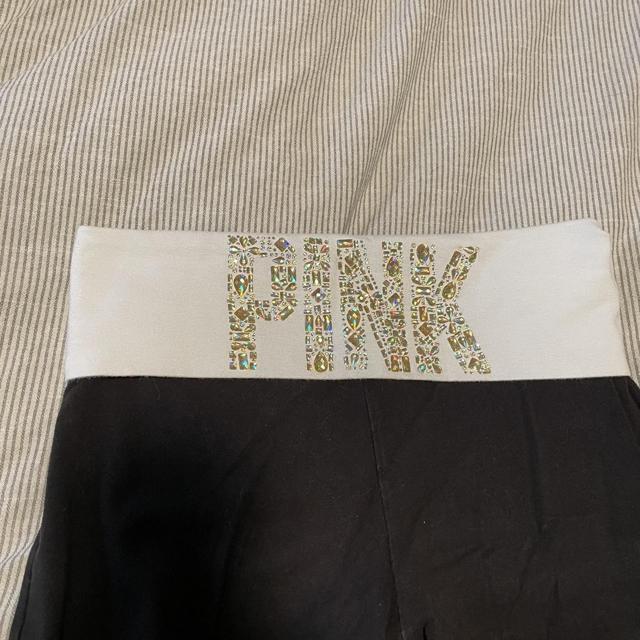 RARE y2k pink victoria's secret flare yoga pant - - Depop