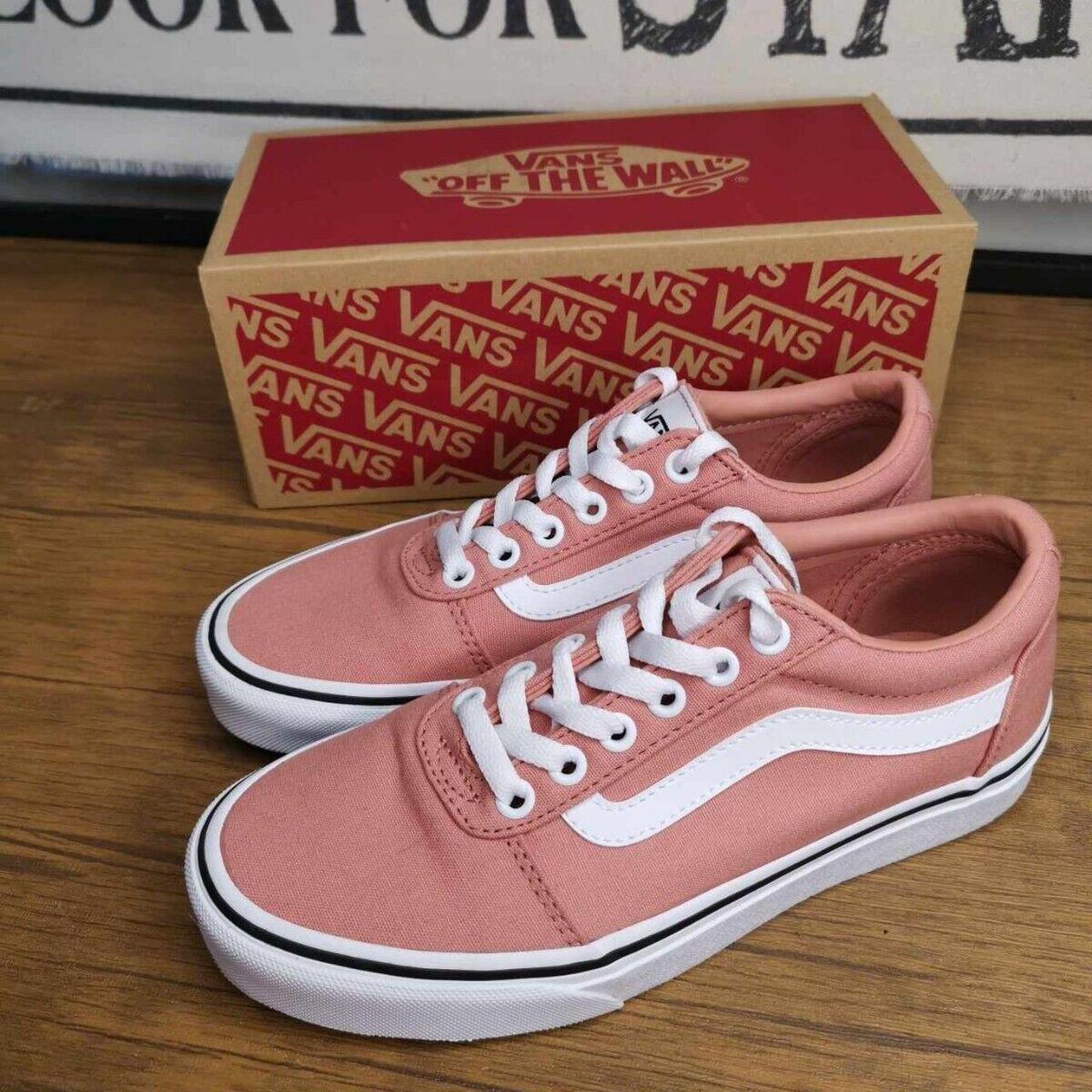 Women s Vans Off The Wall Canvas Ward Rose