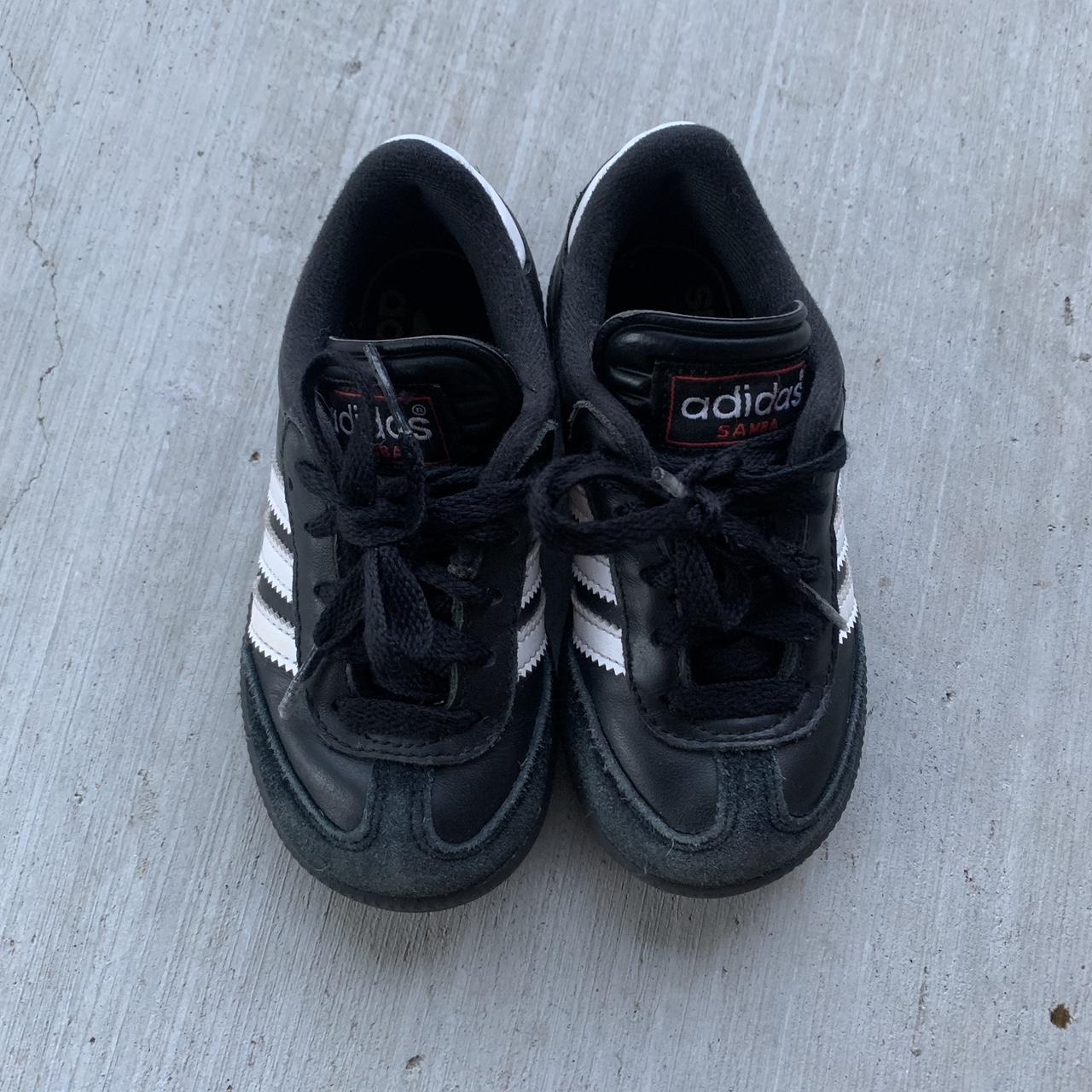 Kids ADIDAS Sambas 😭 Size 8 1/2... - Depop