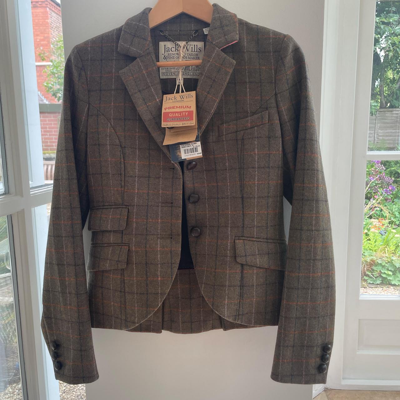 Jack wills tweed jacket ladies hotsell