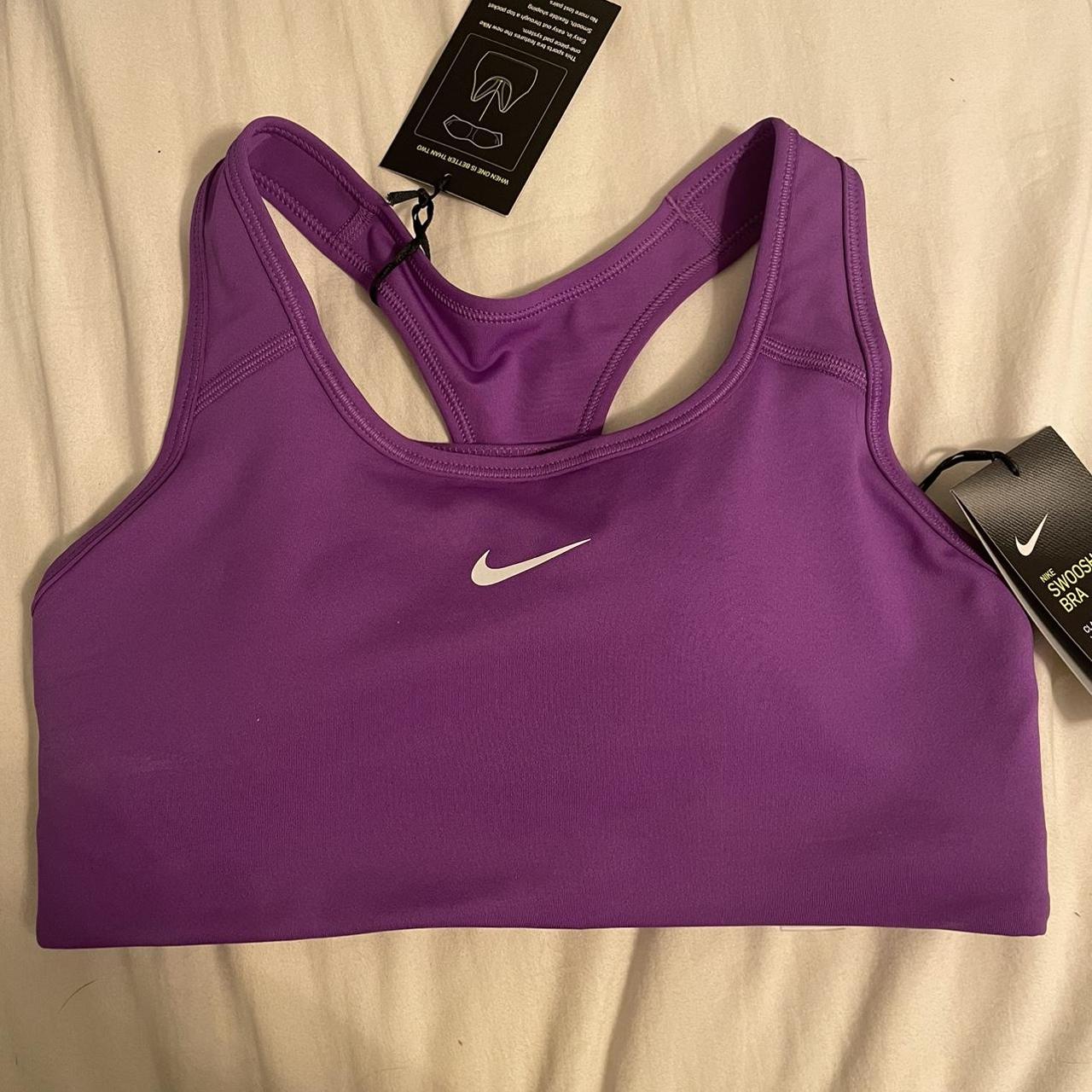 Small purple Nike sports bra Originally $38 Never - Depop