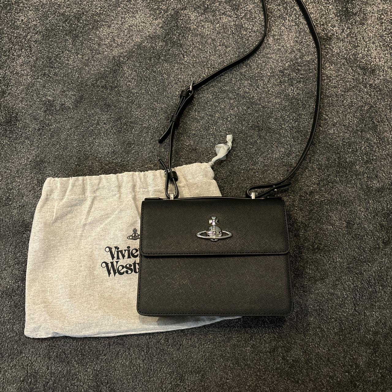 Vivienne Westwood Black Matilda shoulder bag in