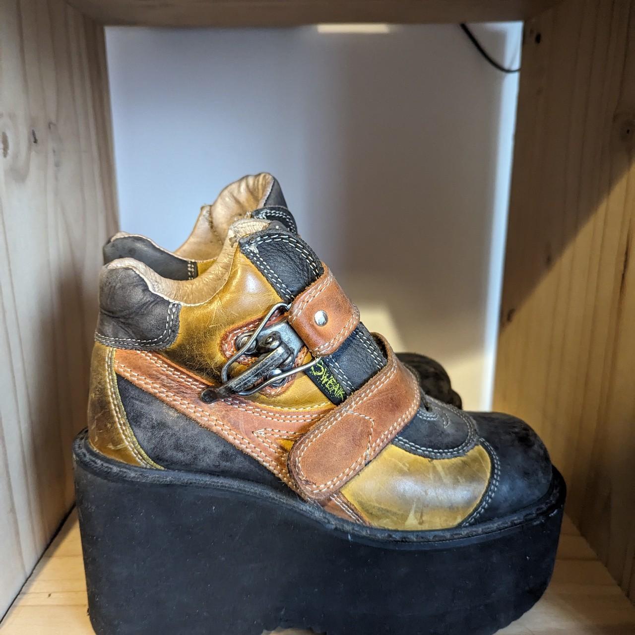 Super rare Swear London vintage 90s leather platform | Depop