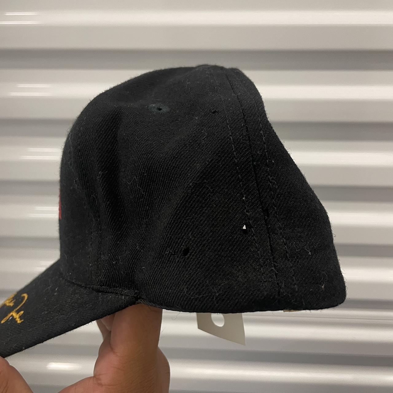 Jordan Men's Black and Yellow Hat | Depop