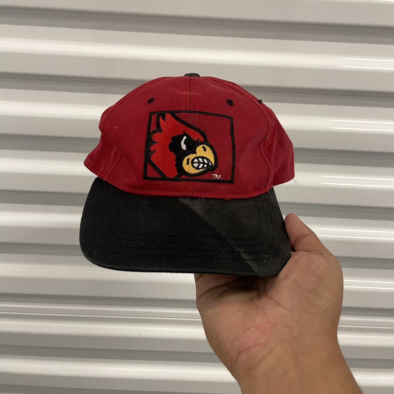 Louisville Cardinals Hat Mens Red Snapback Baseball Cap NCAA