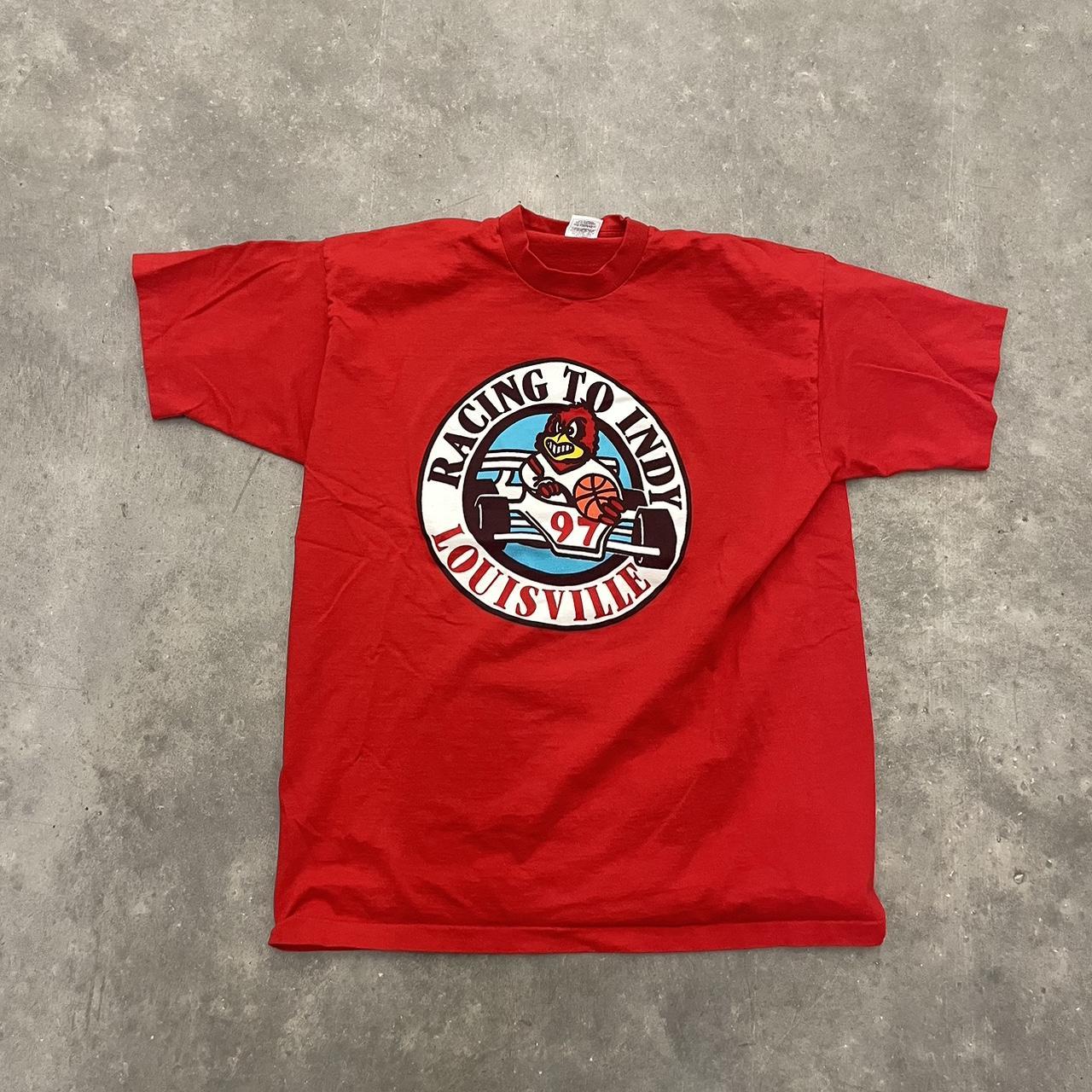 Louisville Cardinals | 19nine | Vintage Basketball T Shirt XXL / Vintage Black