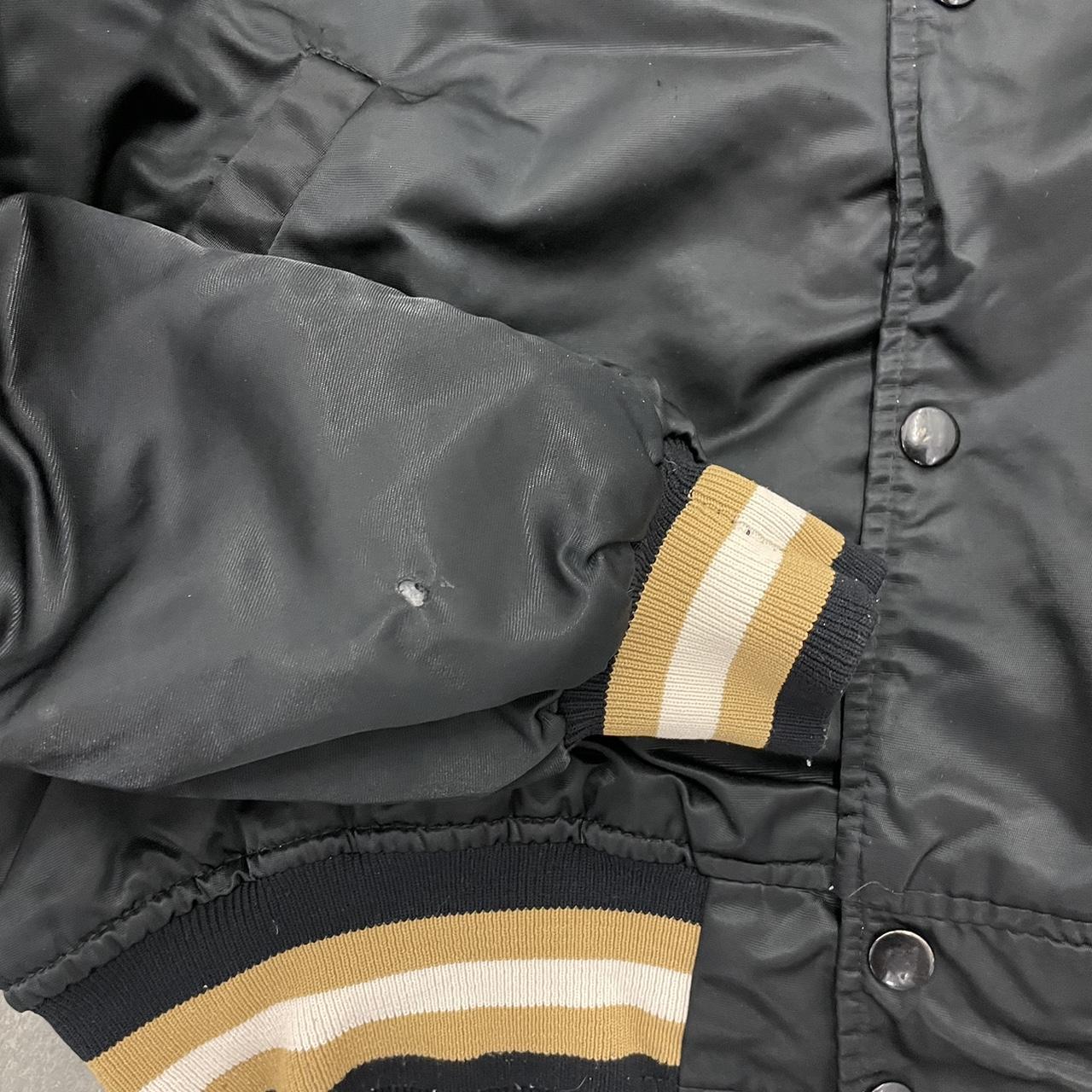 New Orleans Saints Vintage 80s Starter Satin Bomber Jacket 