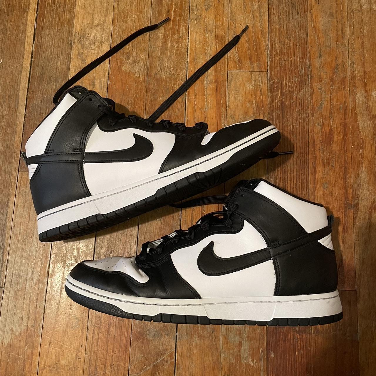 Nike panda dunk high size 13 In decent condition.... - Depop