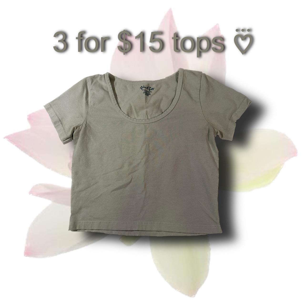 Basic Scoop Neck T Shirt