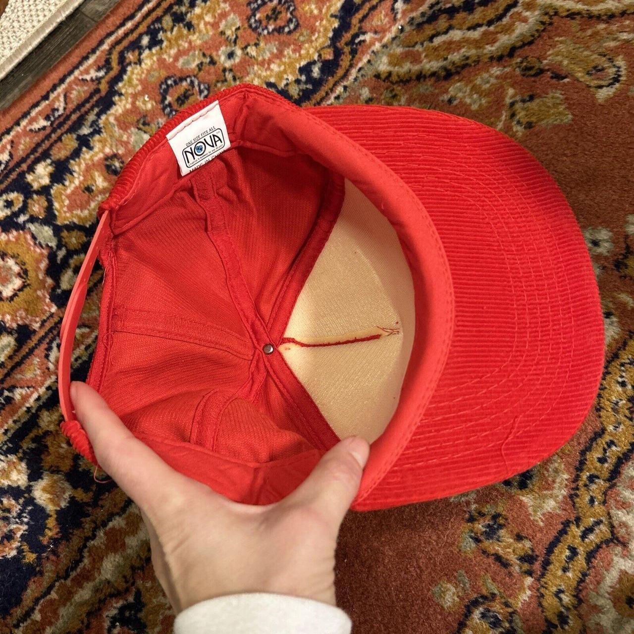 Source Unknown Men's Hat - Red – This vintage red… - image 3