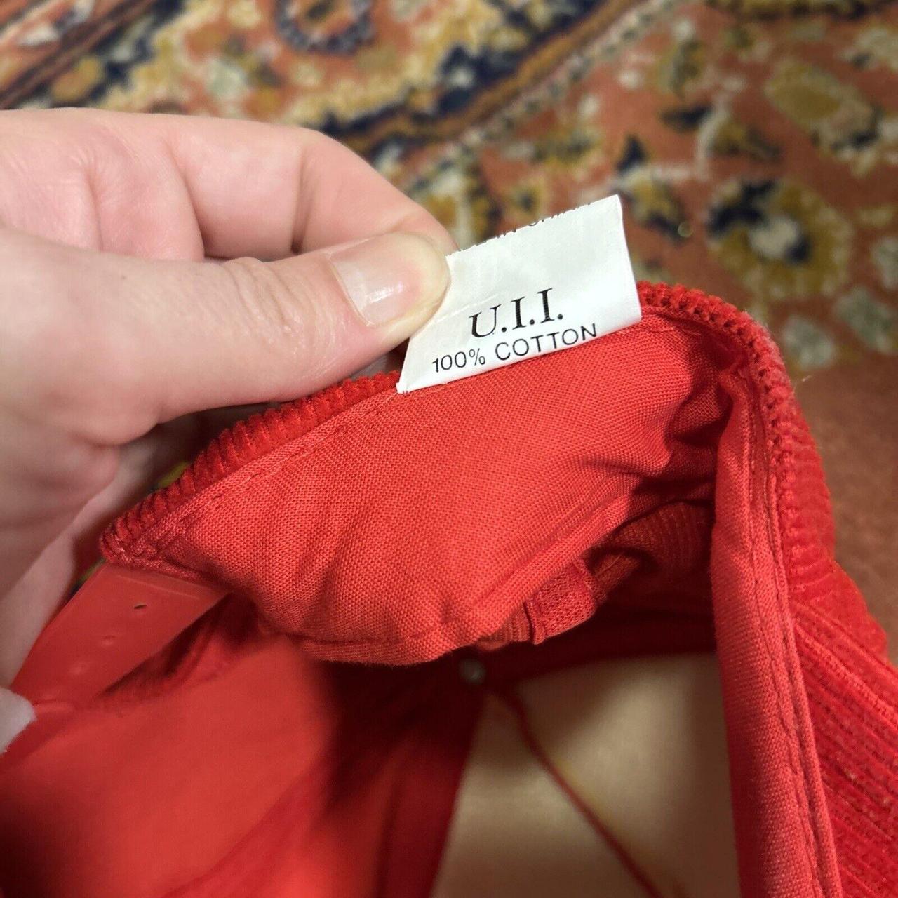 Source Unknown Men's Hat - Red – This vintage red… - image 6