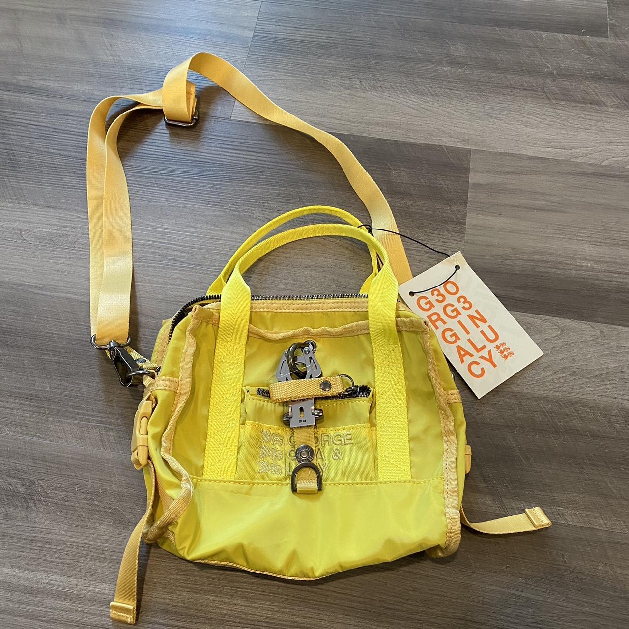 Yellow George Gina & Lucy crossbody bag small Brand... - Depop