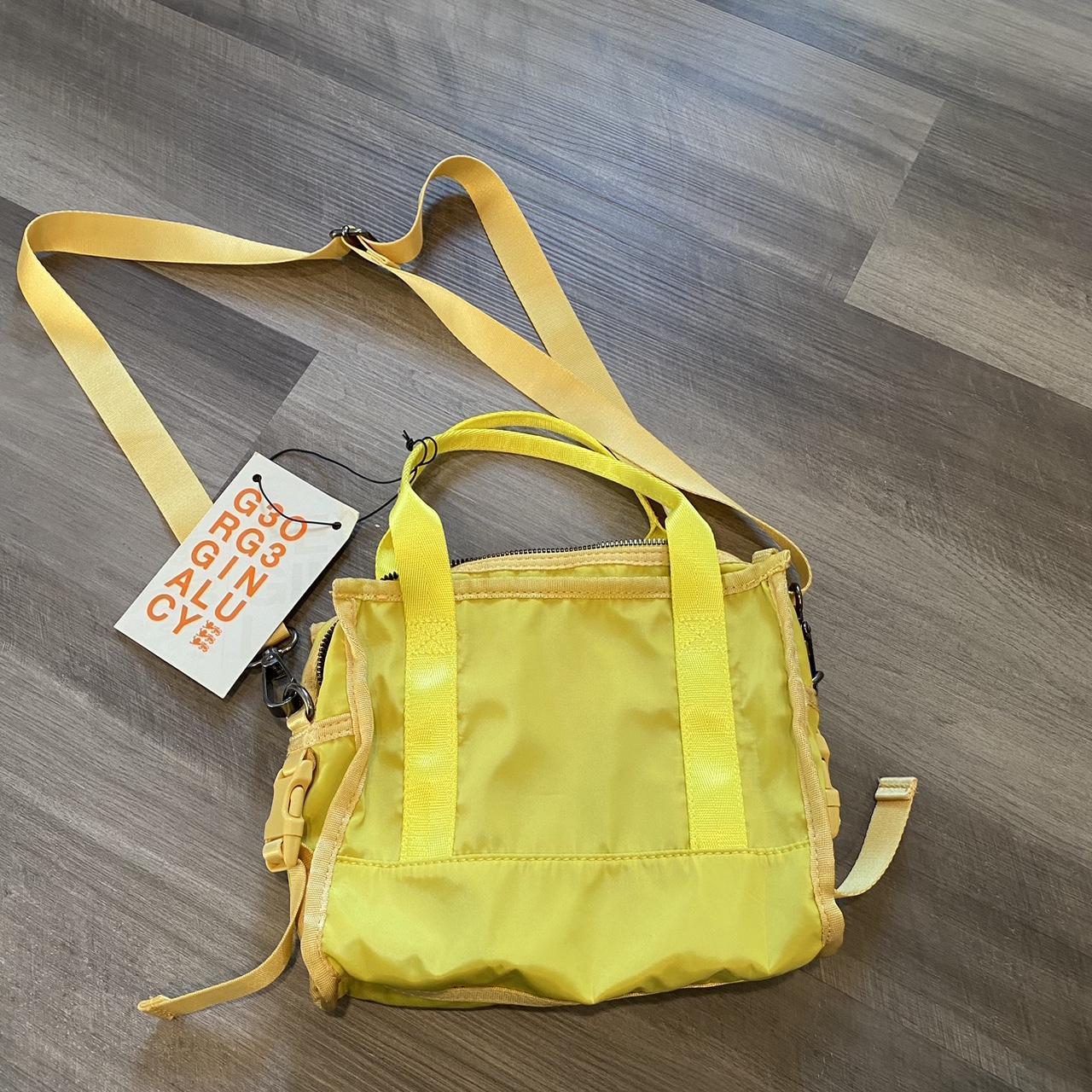 Small on sale yellow handbag