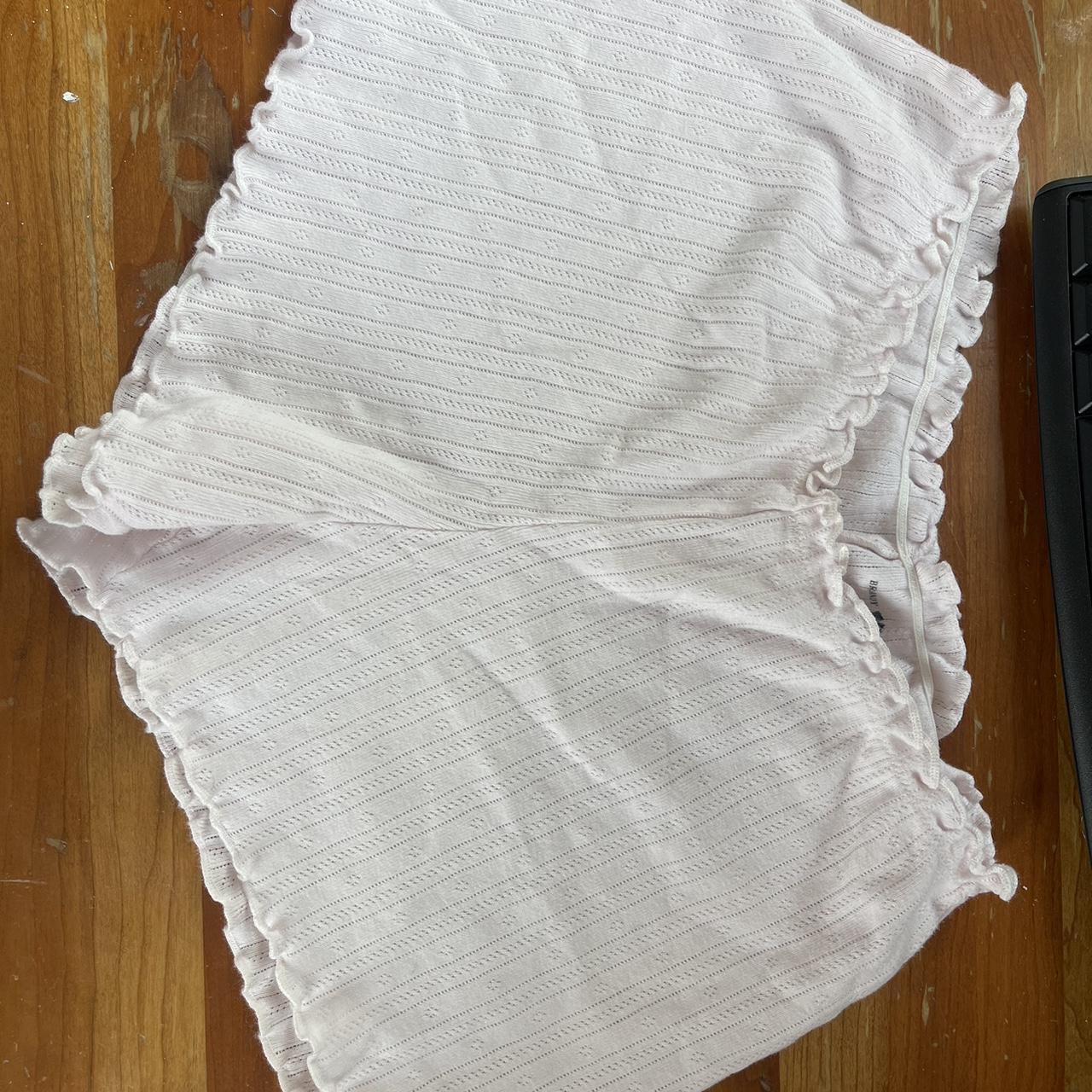Brandy Melville Women's Pink Shorts Depop