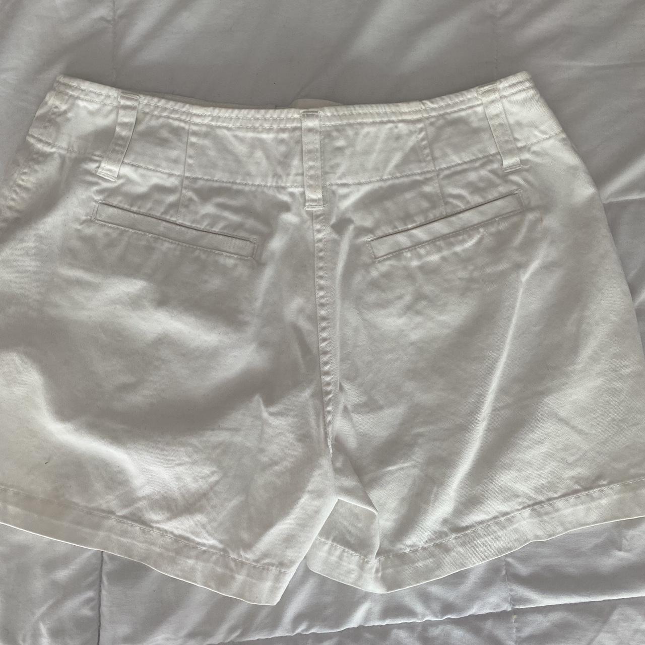 Khaki Krew Women's White Shorts (2)