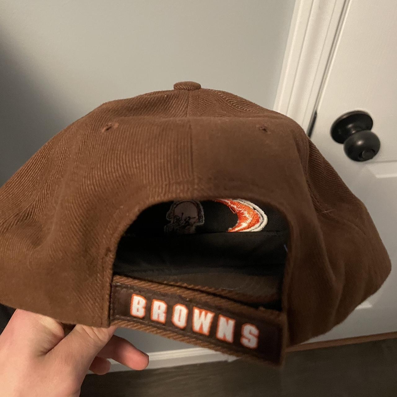 Vintage Cleveland Browns Nfl Gameday Dad hat Brown - Depop