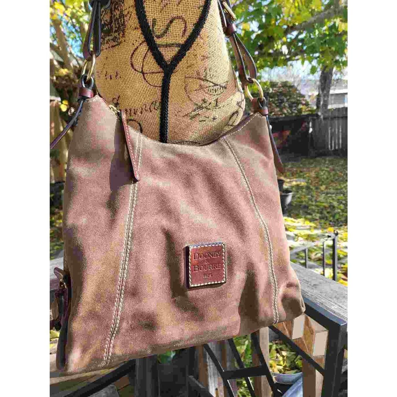 DOONEY & BOURKE VINTAGE CLASSIC A6 2 tone caramel Leather handbag/purse |  eBay